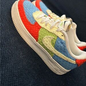 Nike Air Force 1s hemp